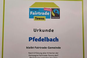 Pfedelbach bleibt weiterhin Fairtrade-Gemeinde